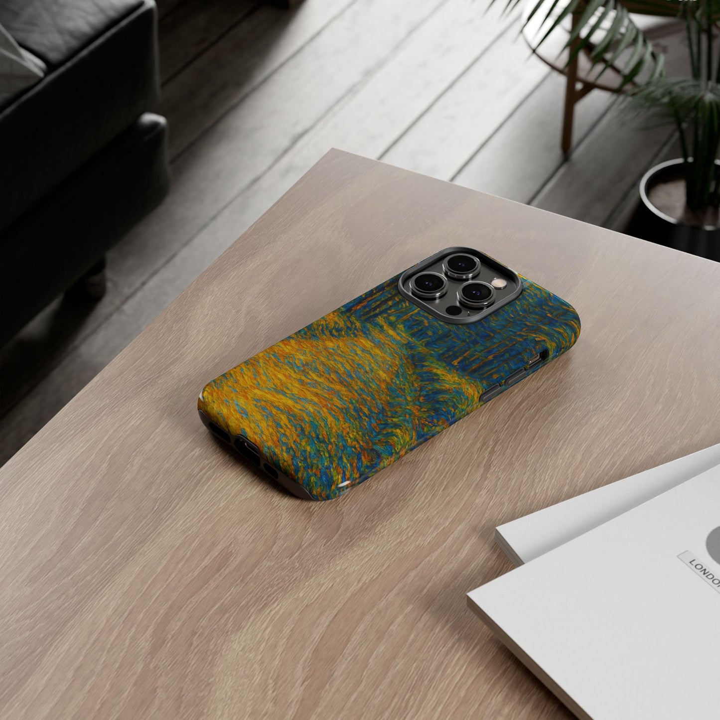 Artistic Phone Case for Nature Lovers, Tough Cases, Vibrant Design, Gift for Friends, Phone Accessories, Unique Artwork - TRV