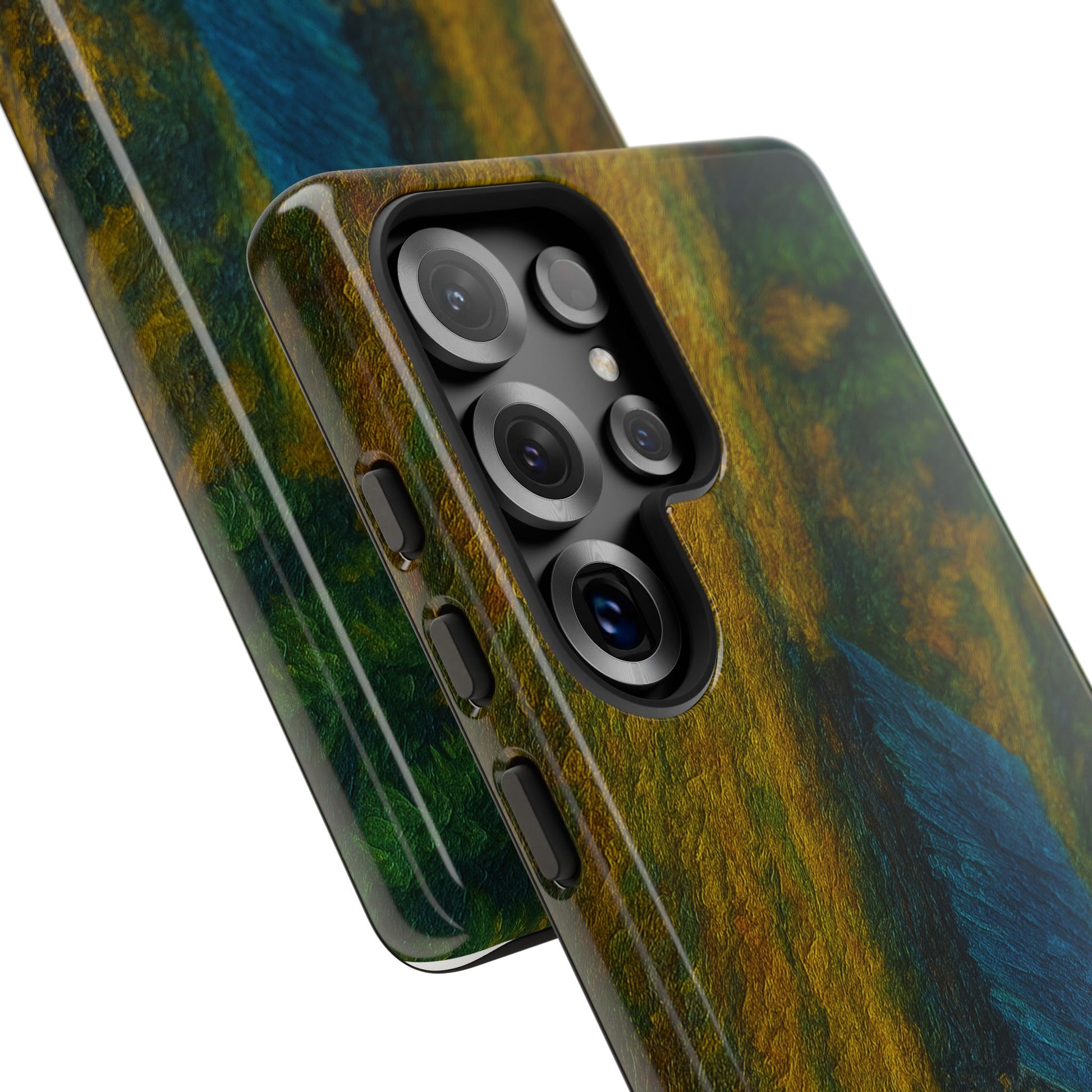 Artistic Phone Case by Tough Cases, Nature-Inspired Phone Protection, Unique Gift for Nature Lovers, Stylish Accessory, Fall Aesthetic - TRV