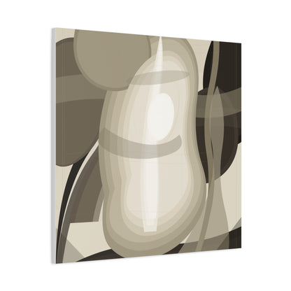 Abstract Neutral Pear Still Life Canvas
