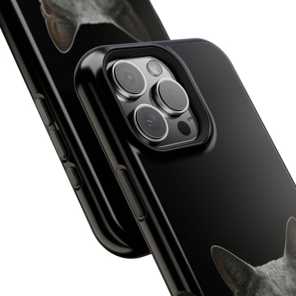 Russian Blue Cat Phone Case — Magnetic Impact-Resistant iPhone Cover