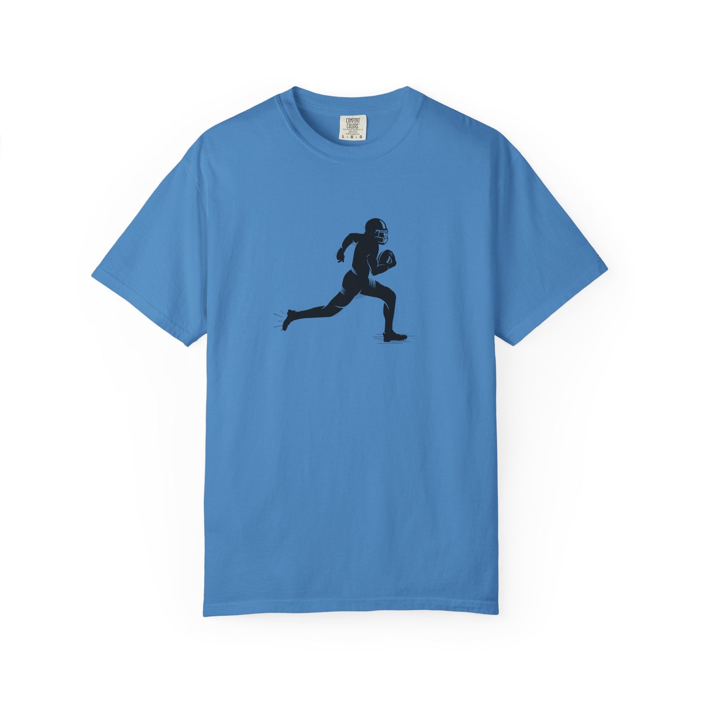 Football Player Graphic Unisex T-Shirt, Casual Sports Tee, Gift for Athletes, Workout Shirt, Everyday Wear, Unique Running Apparel