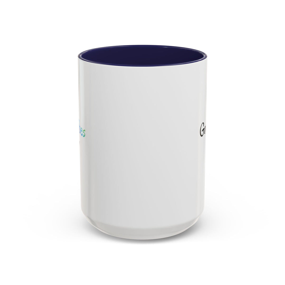 Printify Good Vibes Only coffee mug with positive morning quote, featuring a stylish ceramic design and inspirational message.