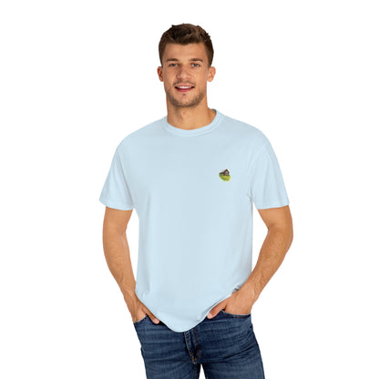 Nature-Inspired Unisex Garment-Dyed T-Shirt, Eco-Friendly Tee, Summer Casual Wear, Gift for Nature Lovers, Relaxed Fit T-Shirt - TRV