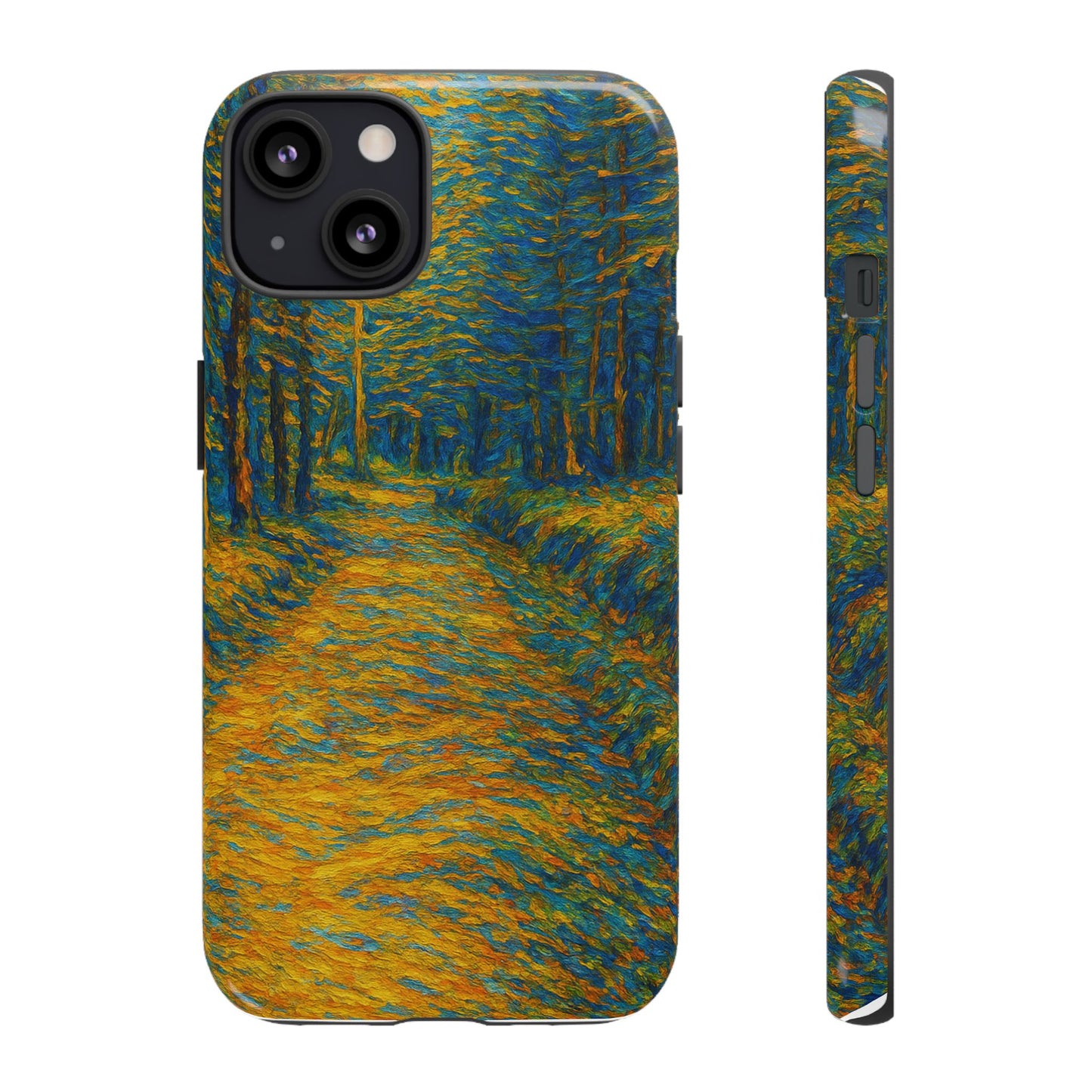 Artistic Phone Case for Nature Lovers, Tough Cases, Vibrant Design, Gift for Friends, Phone Accessories, Unique Artwork - TRV
