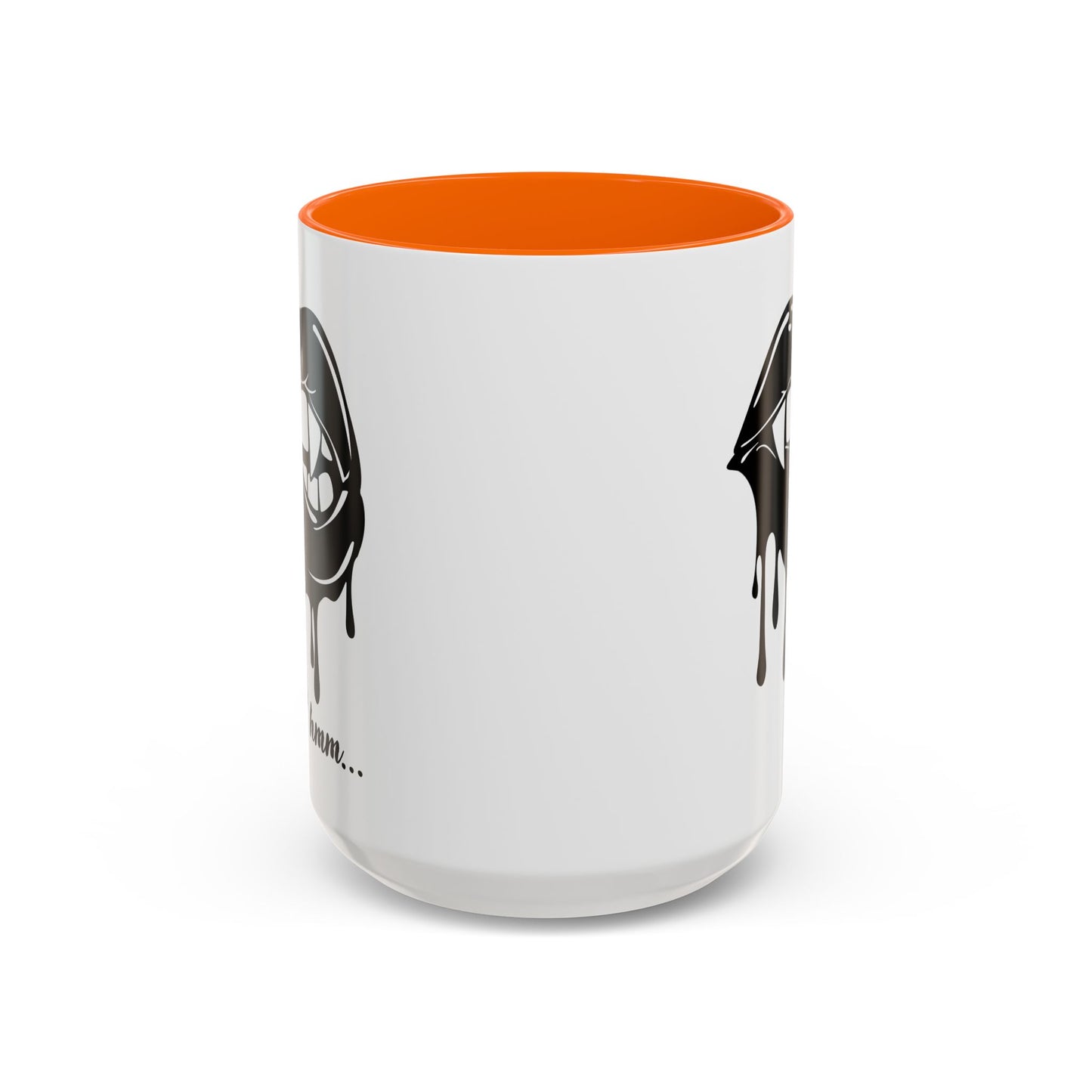 Dripping Lip Coffee Mug – "hmm..." Accent Ceramic Mug (11/15oz)