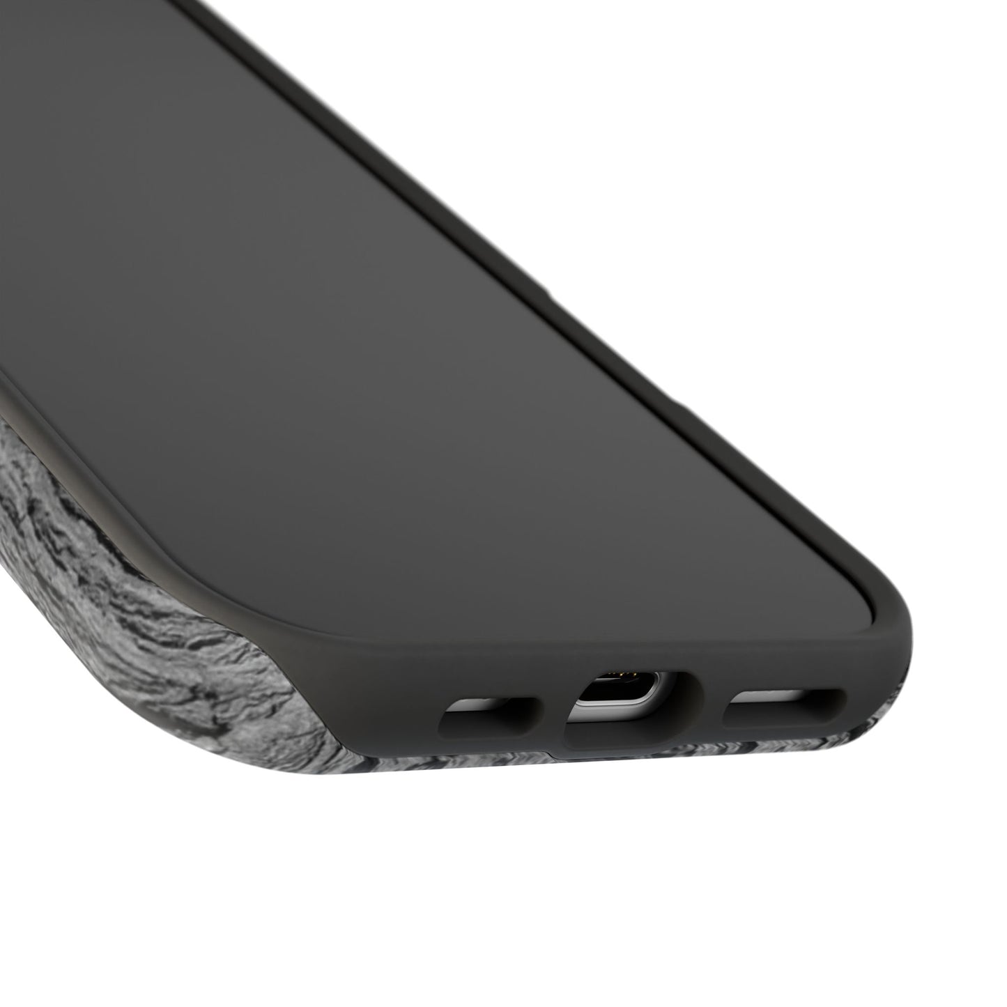 Bark Texture Magnetic Impact Phone Case