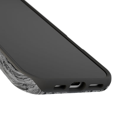 Bark Texture Magnetic Impact Phone Case