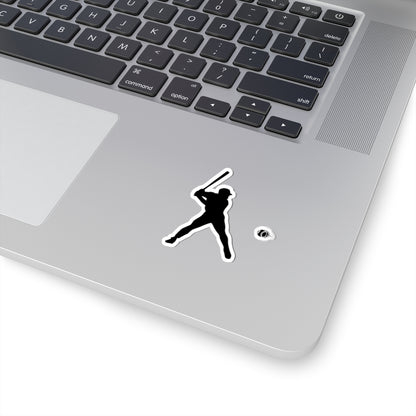 Baseball Kiss-Cut Stickers, Sports Decals, Laptop Stickers, Team Spirit Decor, Fun Gift for Athletes - TRV
