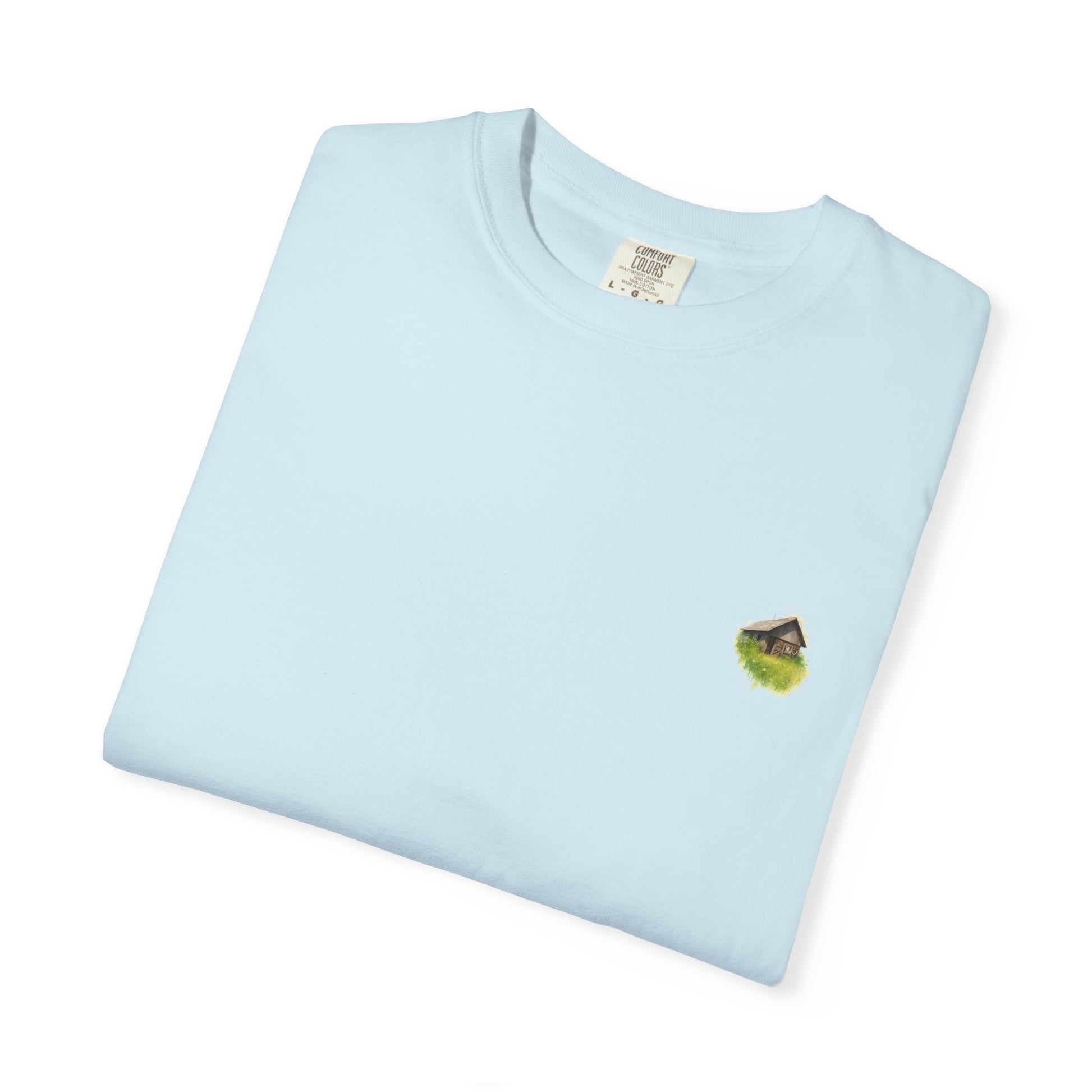 Nature-Inspired Unisex Garment-Dyed T-Shirt, Eco-Friendly Tee, Summer Casual Wear, Gift for Nature Lovers, Relaxed Fit T-Shirt - TRV