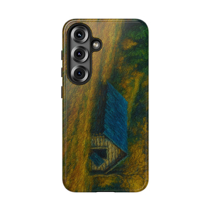 Artistic Phone Case by Tough Cases, Nature-Inspired Phone Protection, Unique Gift for Nature Lovers, Stylish Accessory, Fall Aesthetic - TRV