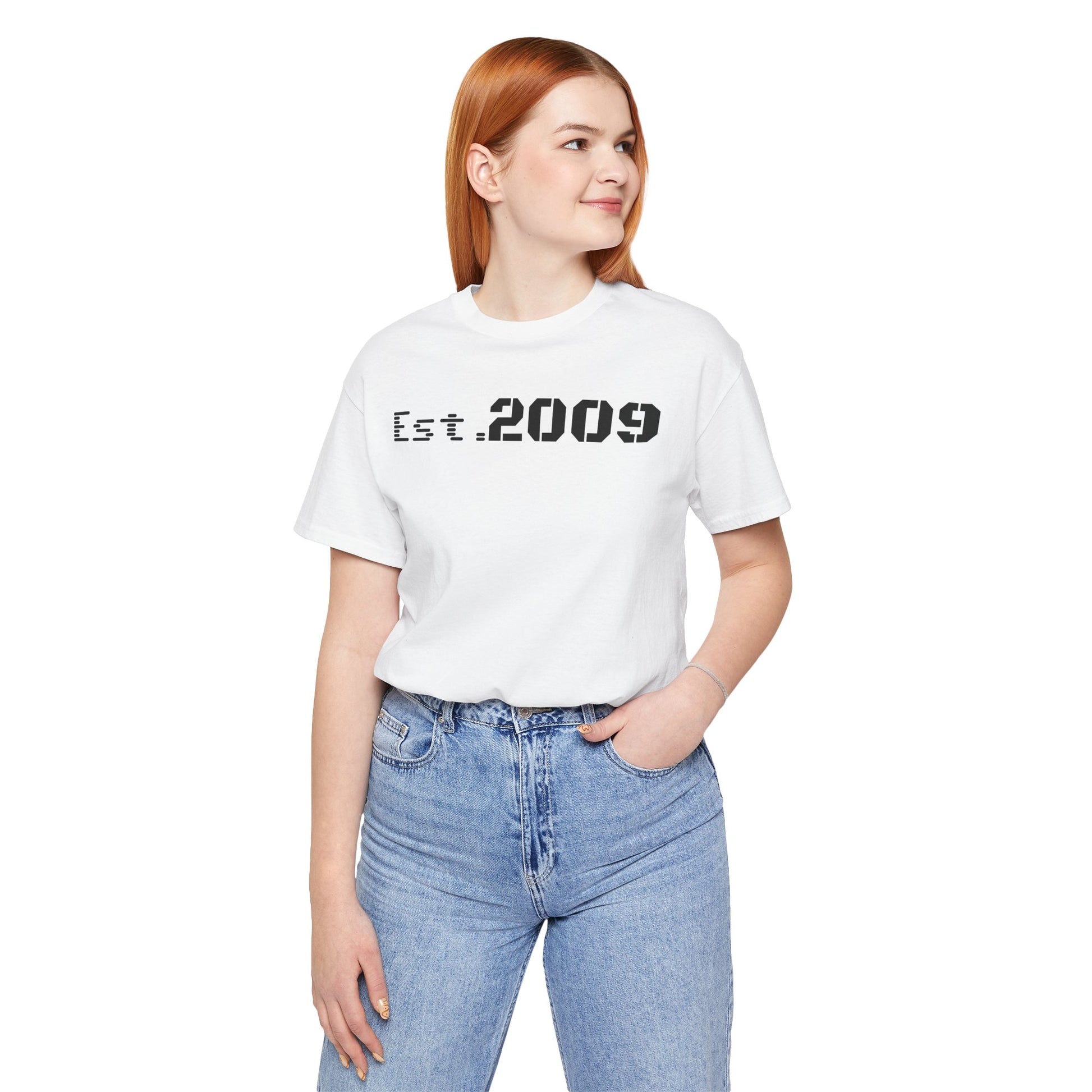 Established 2009 Unisex Tee - Casual Wear, Birthday Gift, Graduation Outfit, Anniversary Shirt, Personalized Fashion - TRV