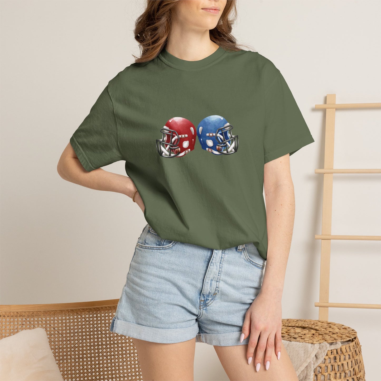 Unisex Football Rivalry T-Shirt - Perfect Gift for Game Day, Sports Fans, Tailgating, Football Season, Team Spirit Gear