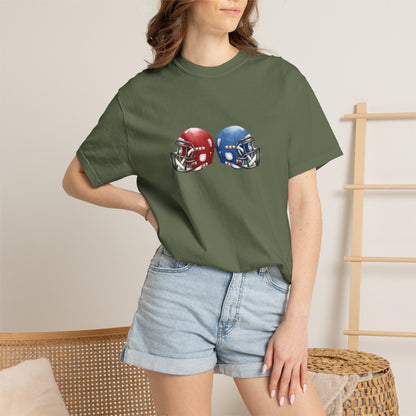 Unisex Football Rivalry T-Shirt - Perfect Gift for Game Day, Sports Fans, Tailgating, Football Season, Team Spirit Gear
