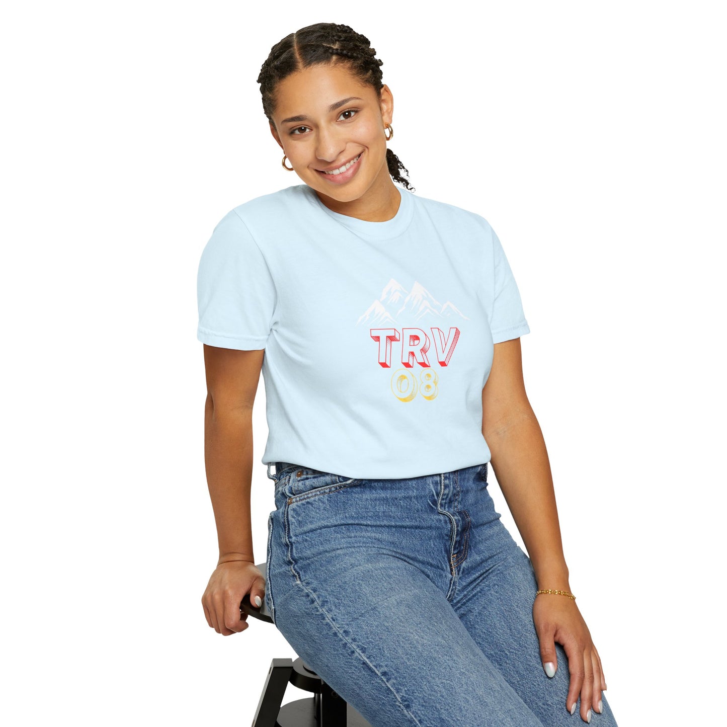 TRV08 Logo Tee | Unisex Garment-Dyed T-Shirt
