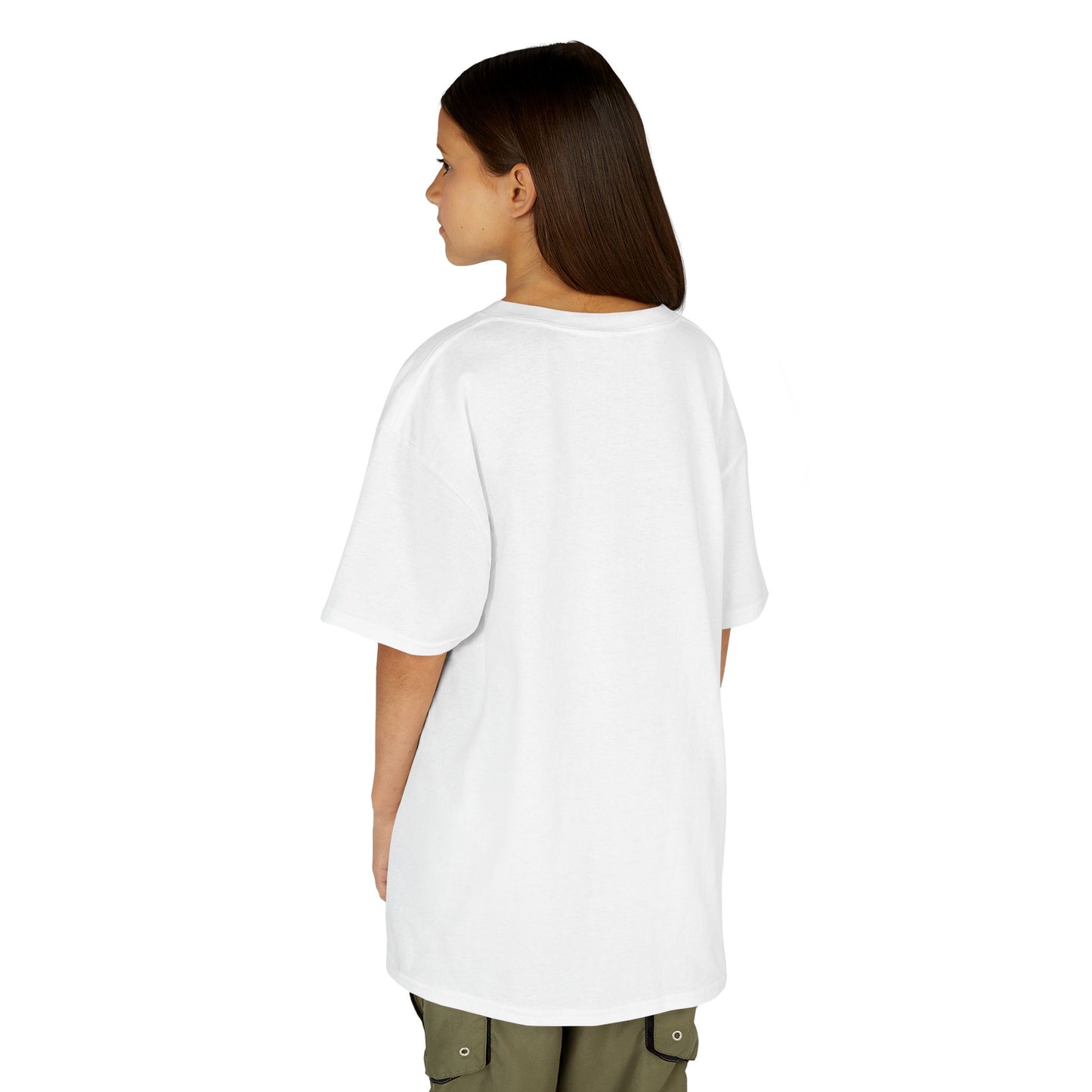 Cute Kids Heavy Cotton Tee - K-Pop Inspired Love Gesture