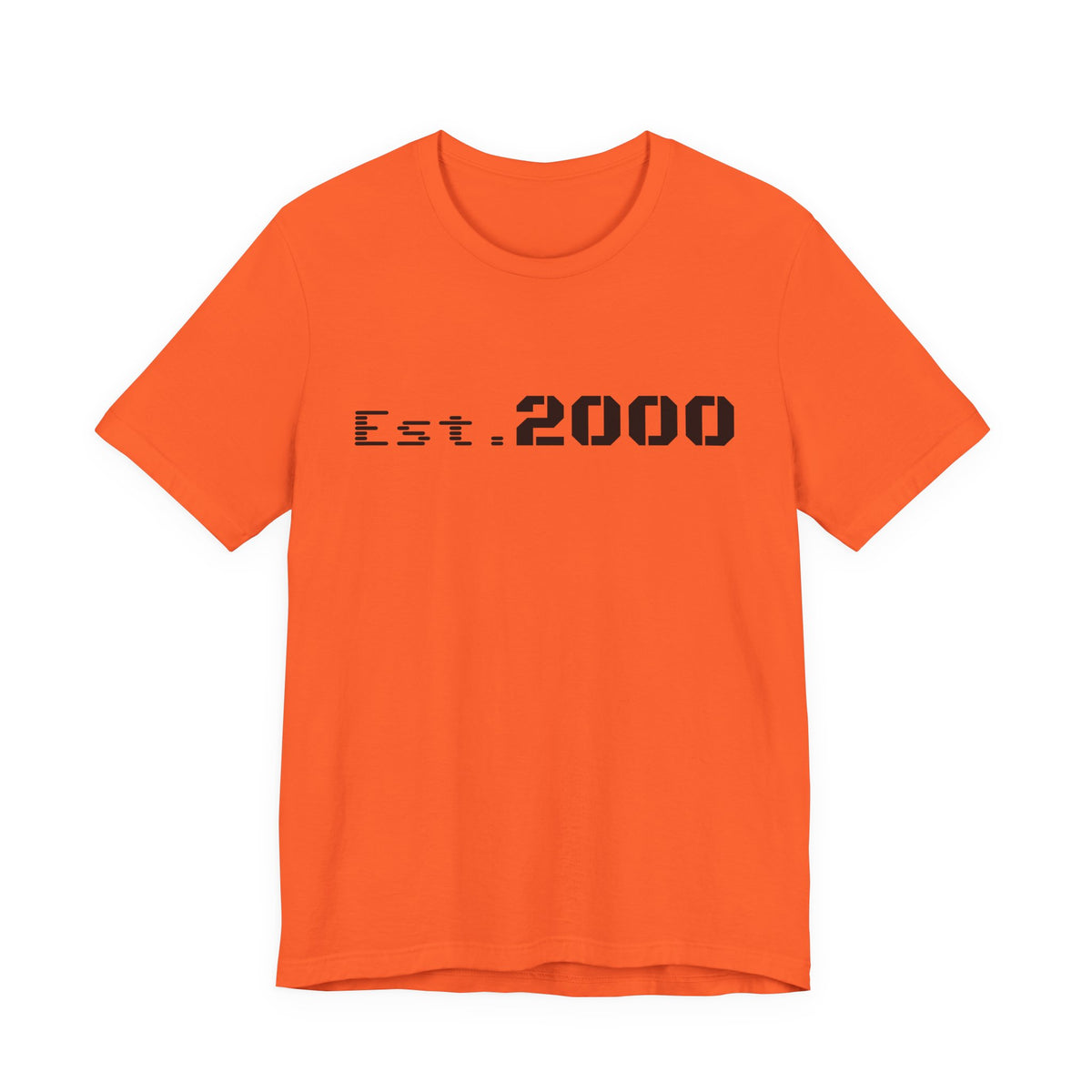Retro pixel style T-shirt by Printify featuring "Born in 2000" design, casual unisex fit, and vintage-inspired graphics.