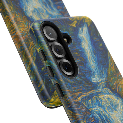 Artistic Phone Case - Waterfall Design, Unique Gift, Phone Accessory, Nature Lover, Original Artwork - TRV