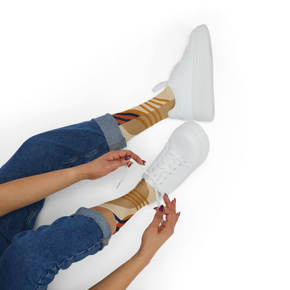 Sublimation Abstract Socks