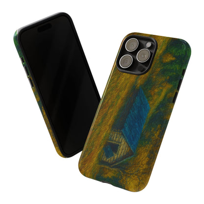 Artistic Phone Case by Tough Cases, Nature-Inspired Phone Protection, Unique Gift for Nature Lovers, Stylish Accessory, Fall Aesthetic - TRV