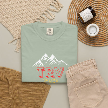 TRV08 Logo Tee | Unisex Garment-Dyed T-Shirt