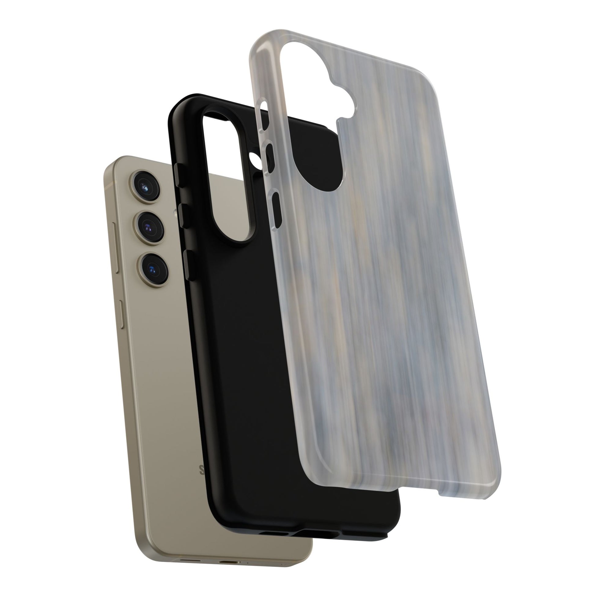 Stylish Tough Phone Case - Durable Protection with Modern Marble Design - TRV