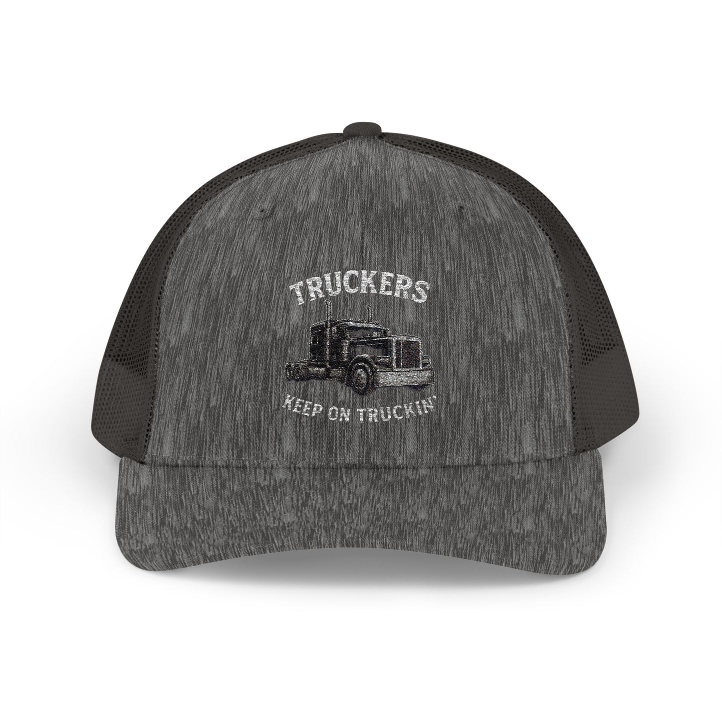 Truck Driver Snapback Cap, Mesh Trucker Hat, Cool Casual Hat, Perfect Gift for Drivers, Trucking Enthusiasts, Outdoor Style - TRV