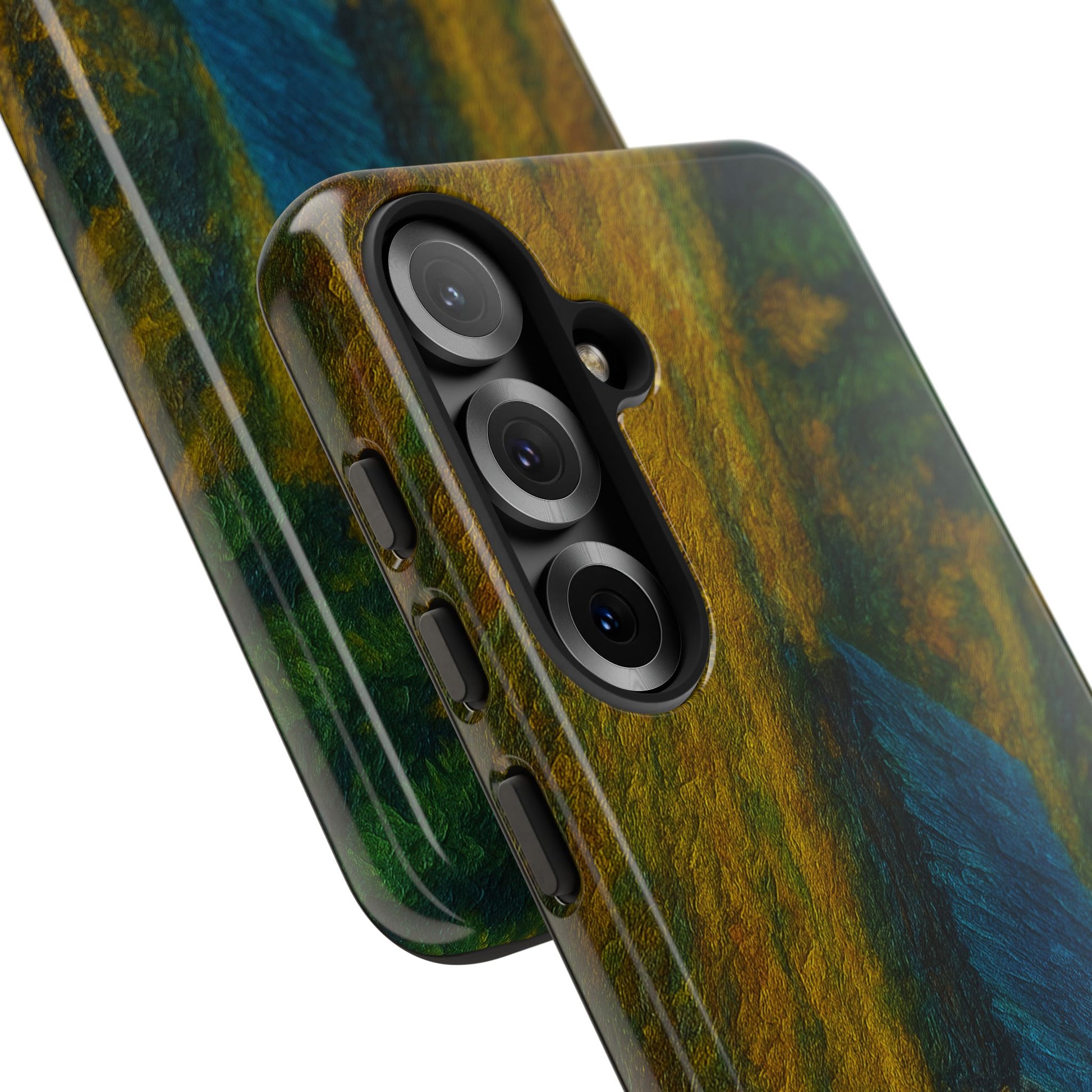 Artistic Phone Case by Tough Cases, Nature-Inspired Phone Protection, Unique Gift for Nature Lovers, Stylish Accessory, Fall Aesthetic - TRV