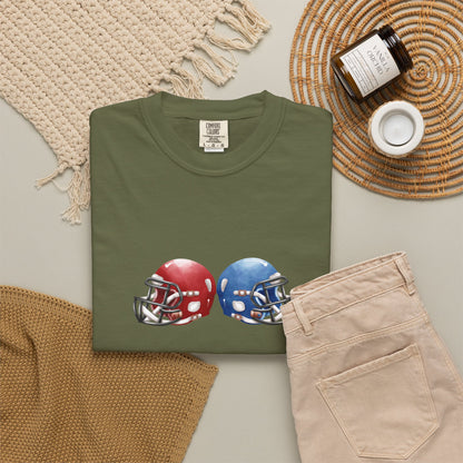 Unisex Football Rivalry T-Shirt - Perfect Gift for Game Day, Sports Fans, Tailgating, Football Season, Team Spirit Gear