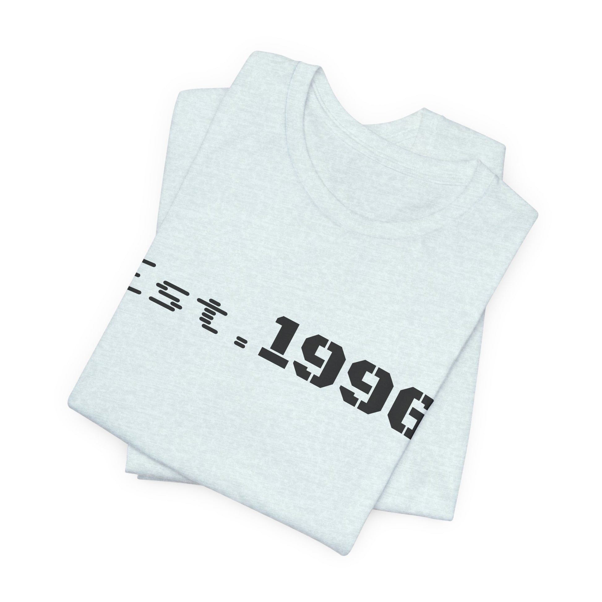 Vintage Est. 1996 T-shirt by Printify featuring a classic design, perfect for birthday gift or casual wear.