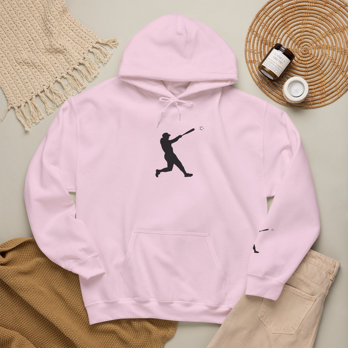 Baseball Lover's Unisex Hoodie - Perfect for Sports Fans, Gifts, Cozy Wear, Casual Style, All Seasons