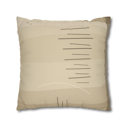 Abstract Nautical Anchor Design Pillowcase | Spun Polyester Square Pillowcase - TRV