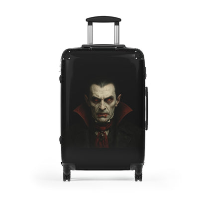 Vampire Portrait Carry-On Suitcase — Gothic Dracula Luggage for Halloween Travel