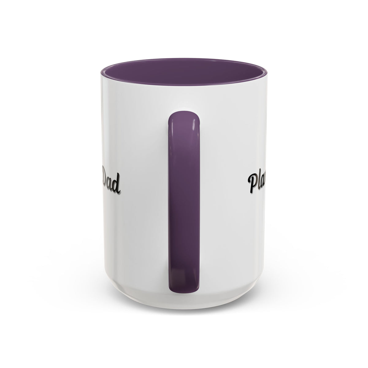 Black-handle Plant Dad mug featuring plant-themed design, perfect for plant lovers, 11oz or 15oz capacity by Printify.