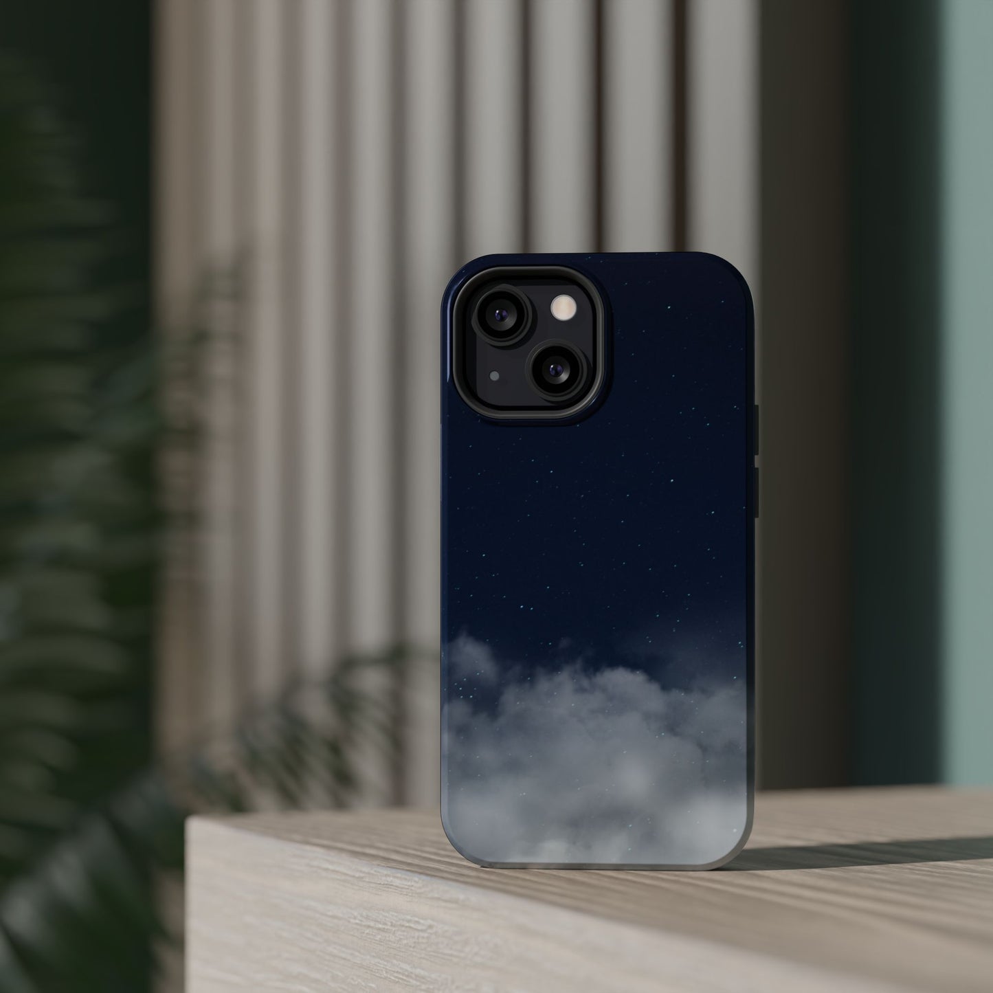 Night Sky Magnetic Impact-Resistant Phone Case — Foggy Cloud Design