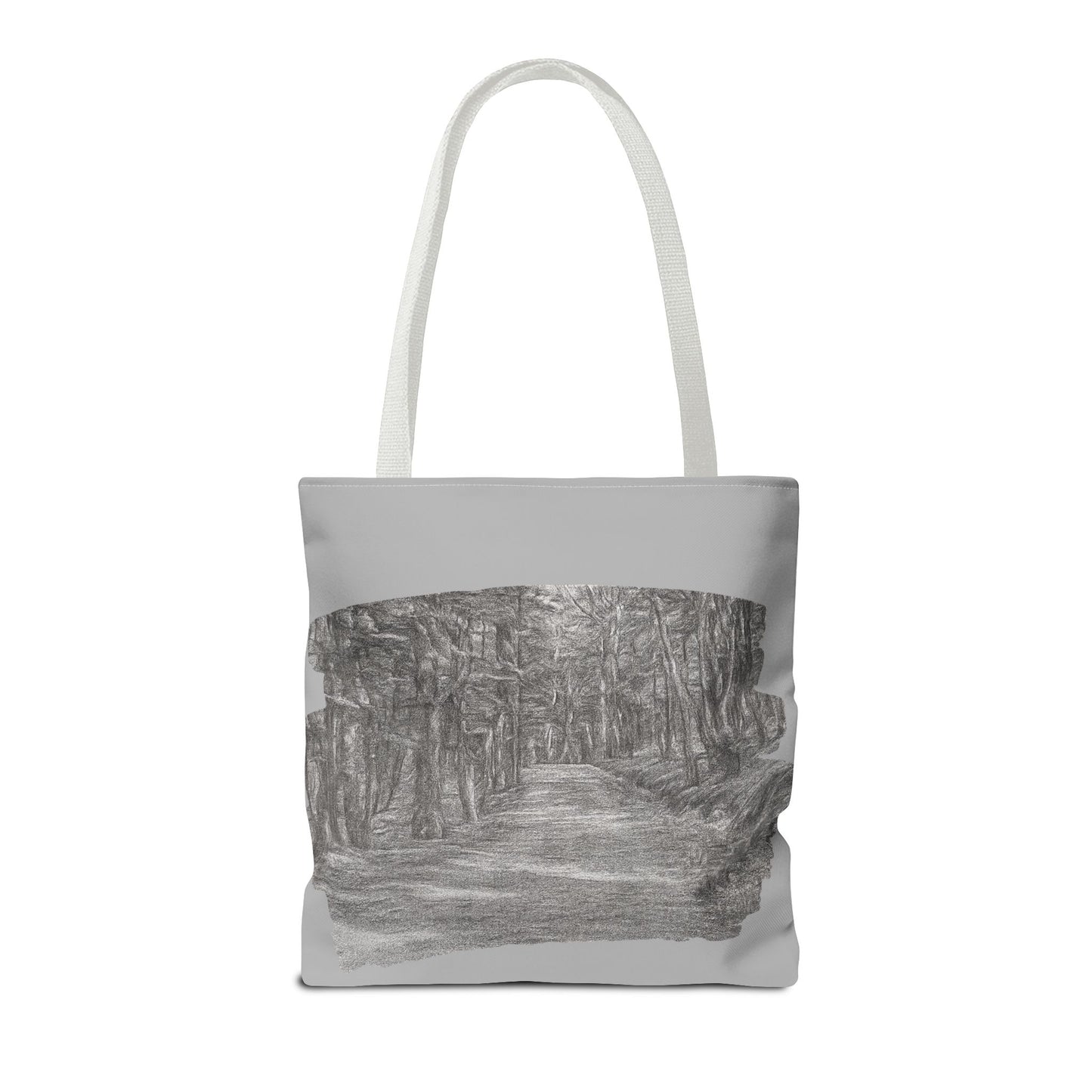 Scenic Path Tote Bag, Reversible Tote, Eco-Friendly Shopper, Outdoor Adventure Bag, Gift for Nature Lovers, Stylish Carryall - TRV