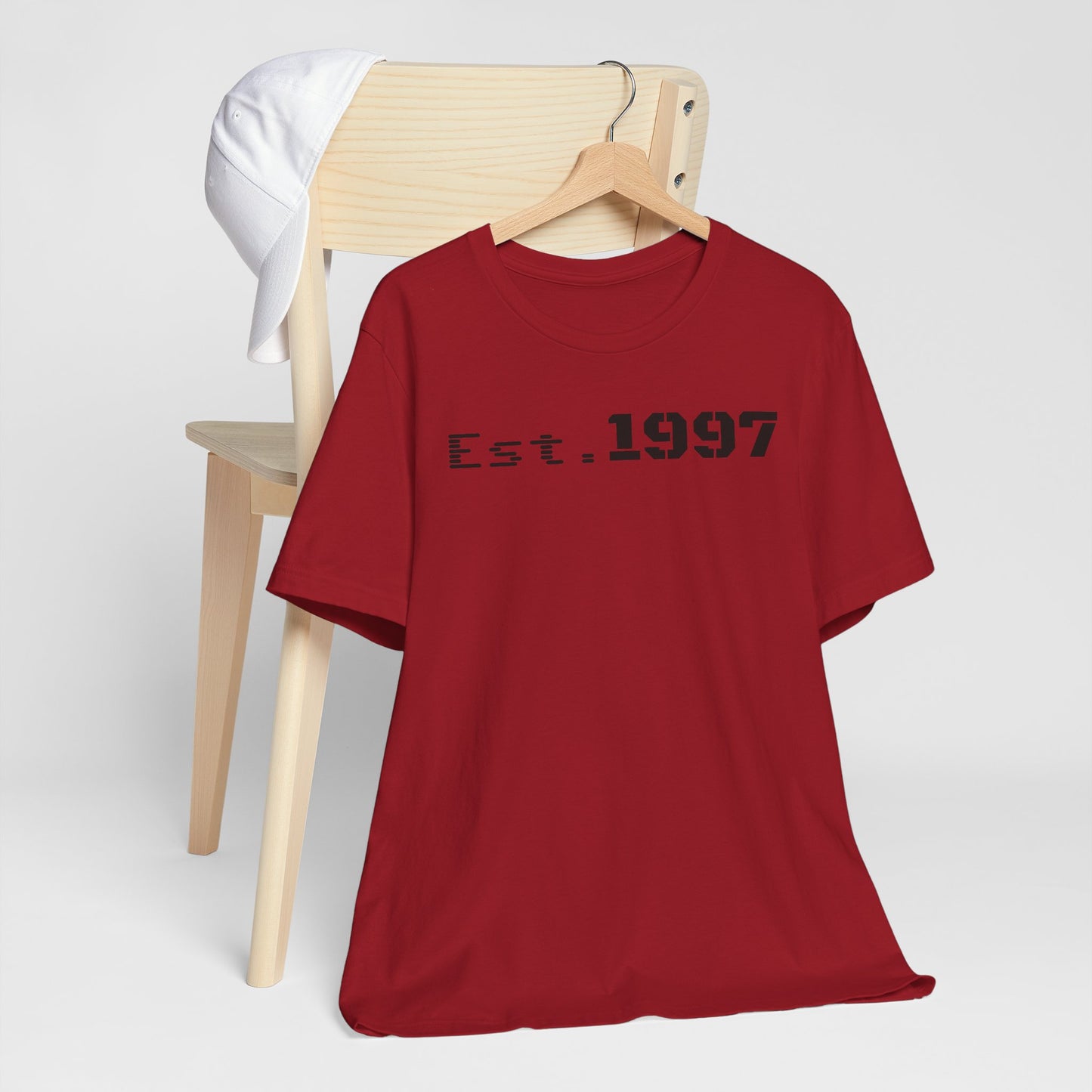 Vintage Est. 1997 Unisex Tee, Gift for Birthdays, Celebrations, Casual Wear, Retro Fashion, Cool Graphic T-Shirt - TRV