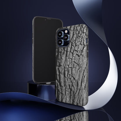 Rustic Bark Phone Case - Tough and Durable Protection - TRV