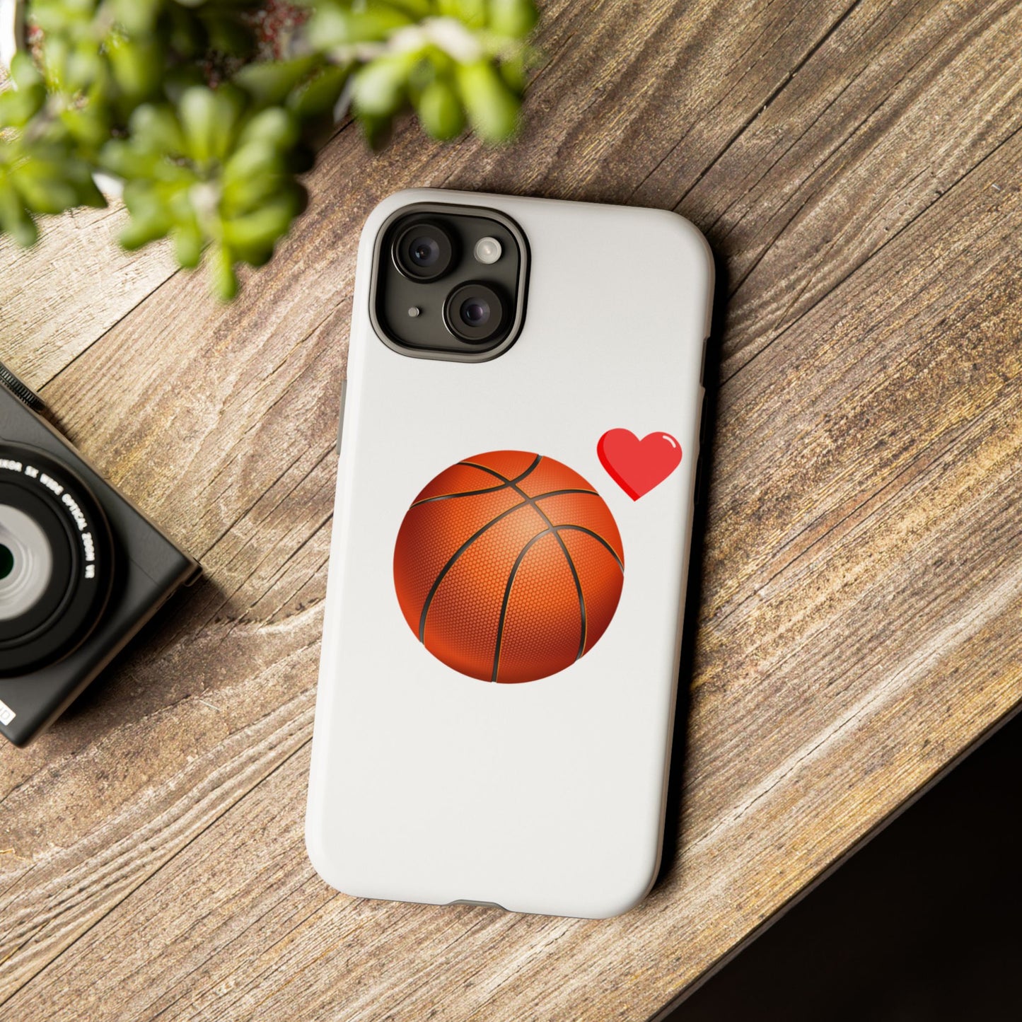 Basketball Phone Case, Love Basketball Case, Sports Gift, Athletic Style, Unique Phone Cover - TRV