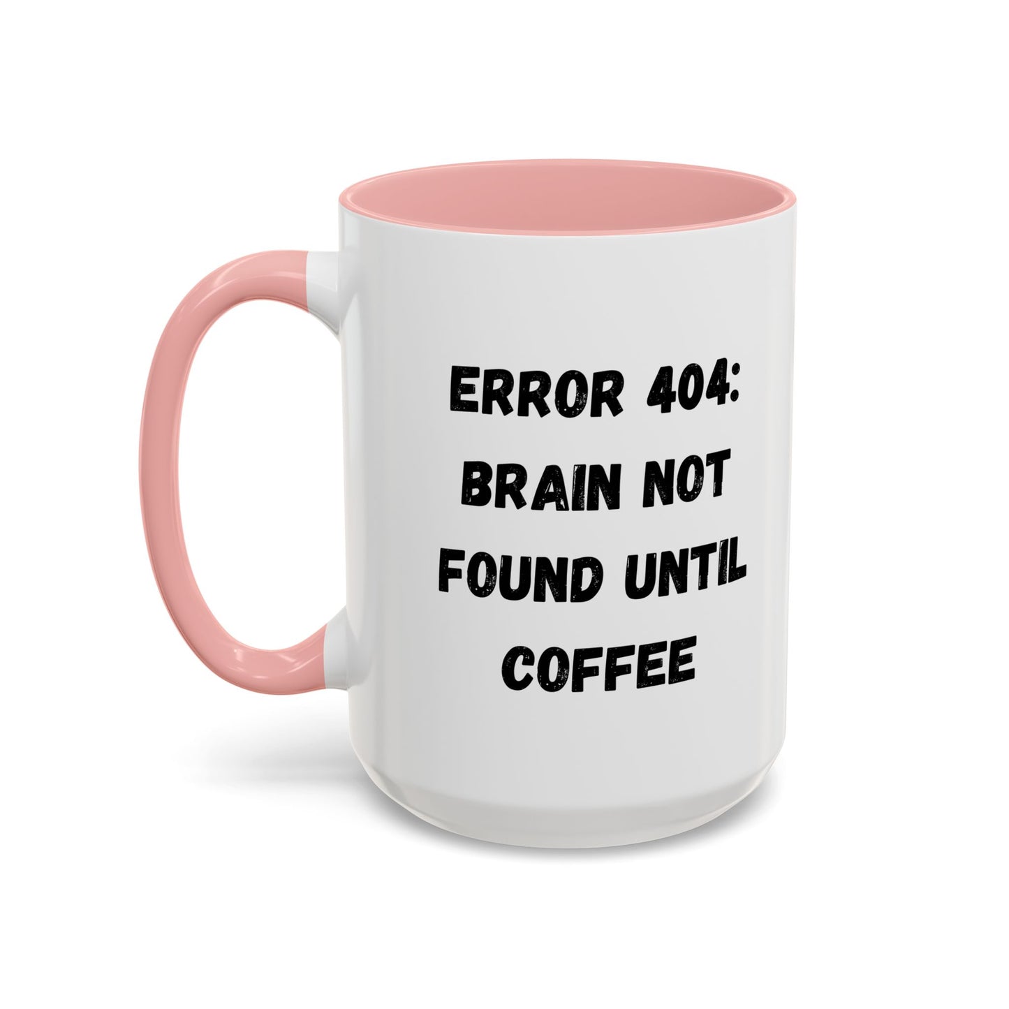 Error 404 Coffee Mug - Perfect for Your Daily Brew, Gift for Programmers, Humor for Coffee Lovers, Office Desk Decor, Nerdy Kitchenware