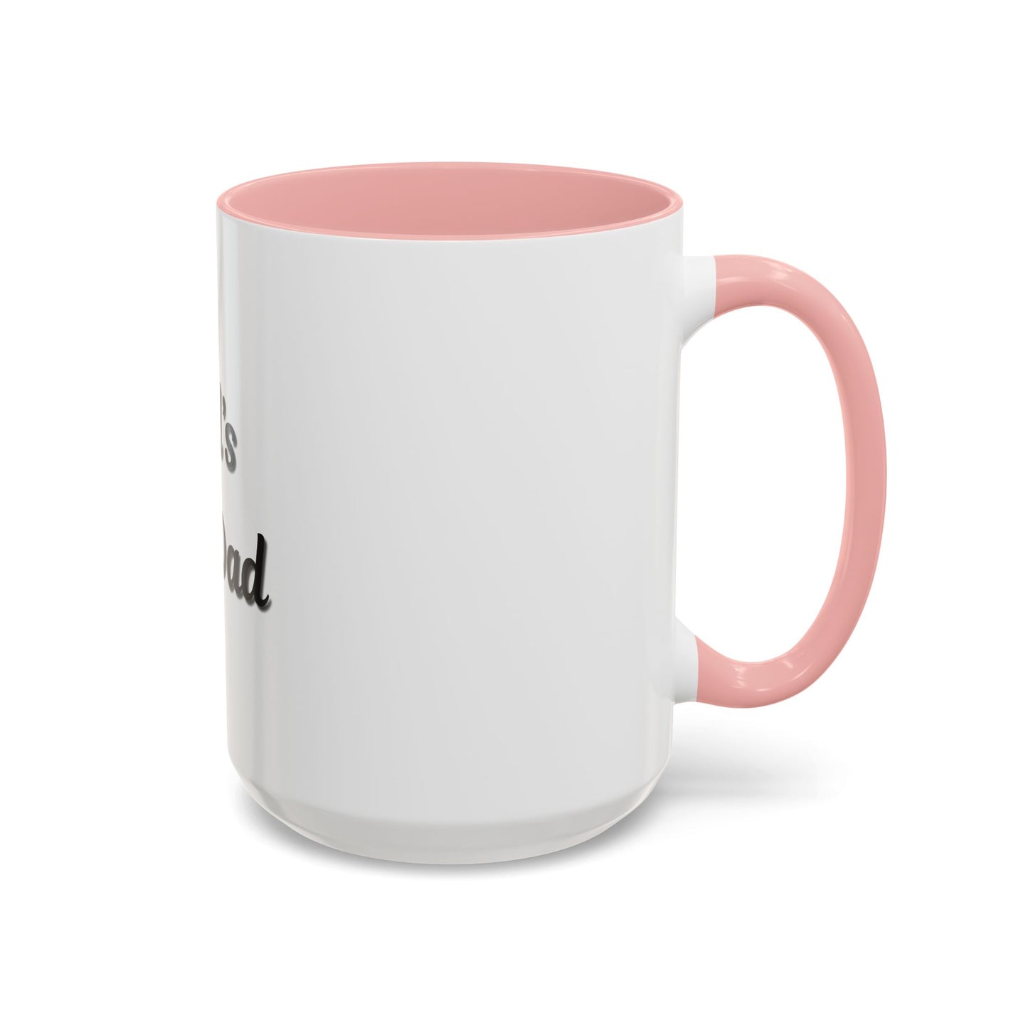 World's Best Dad Accent Coffee Mug - Perfect Gift for Father's Day - TRV