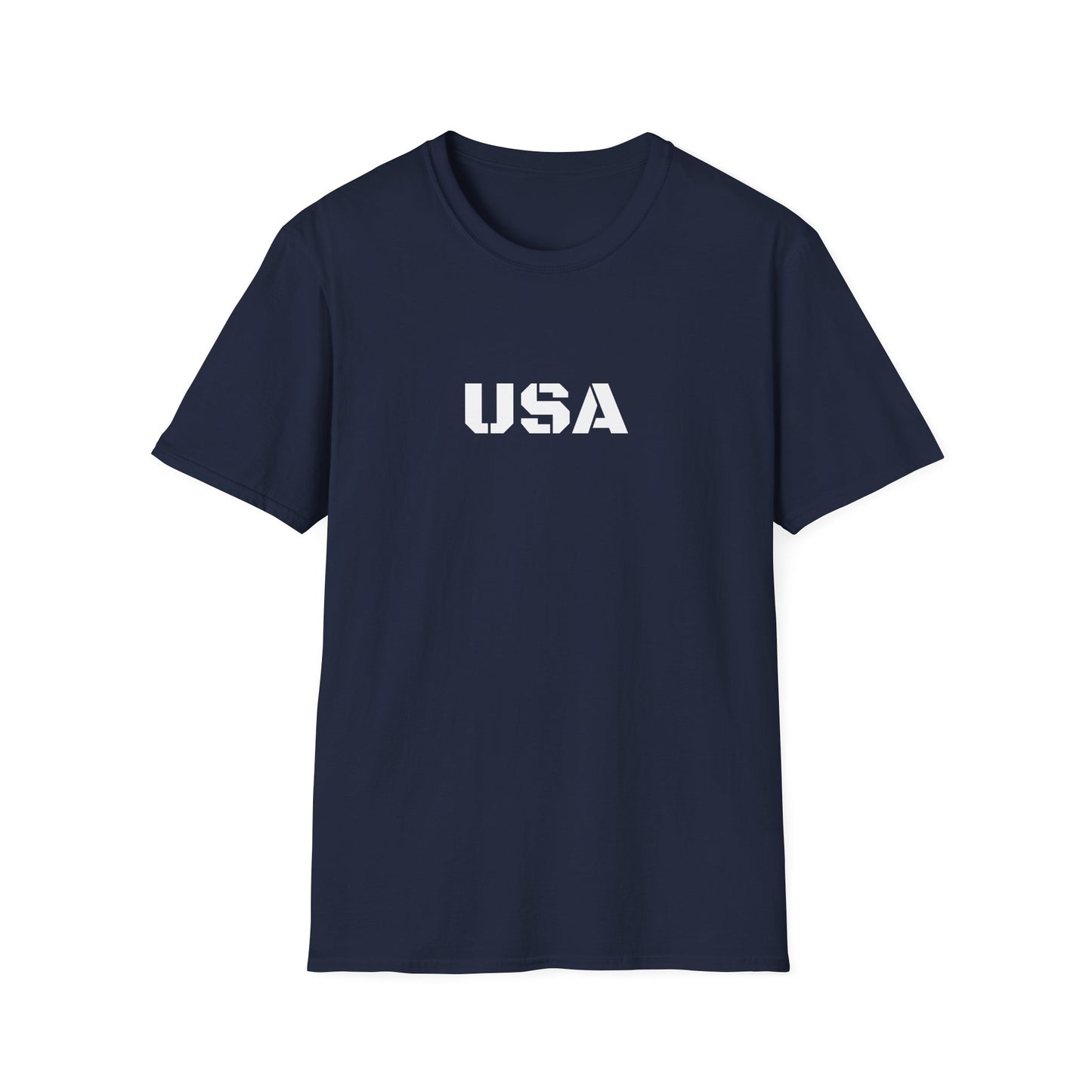 USA Unisex Softstyle T-Shirt, Casual Tee, Patriotic Apparel, Independence Day Gift, Everyday Wear, Comfortable Fashion