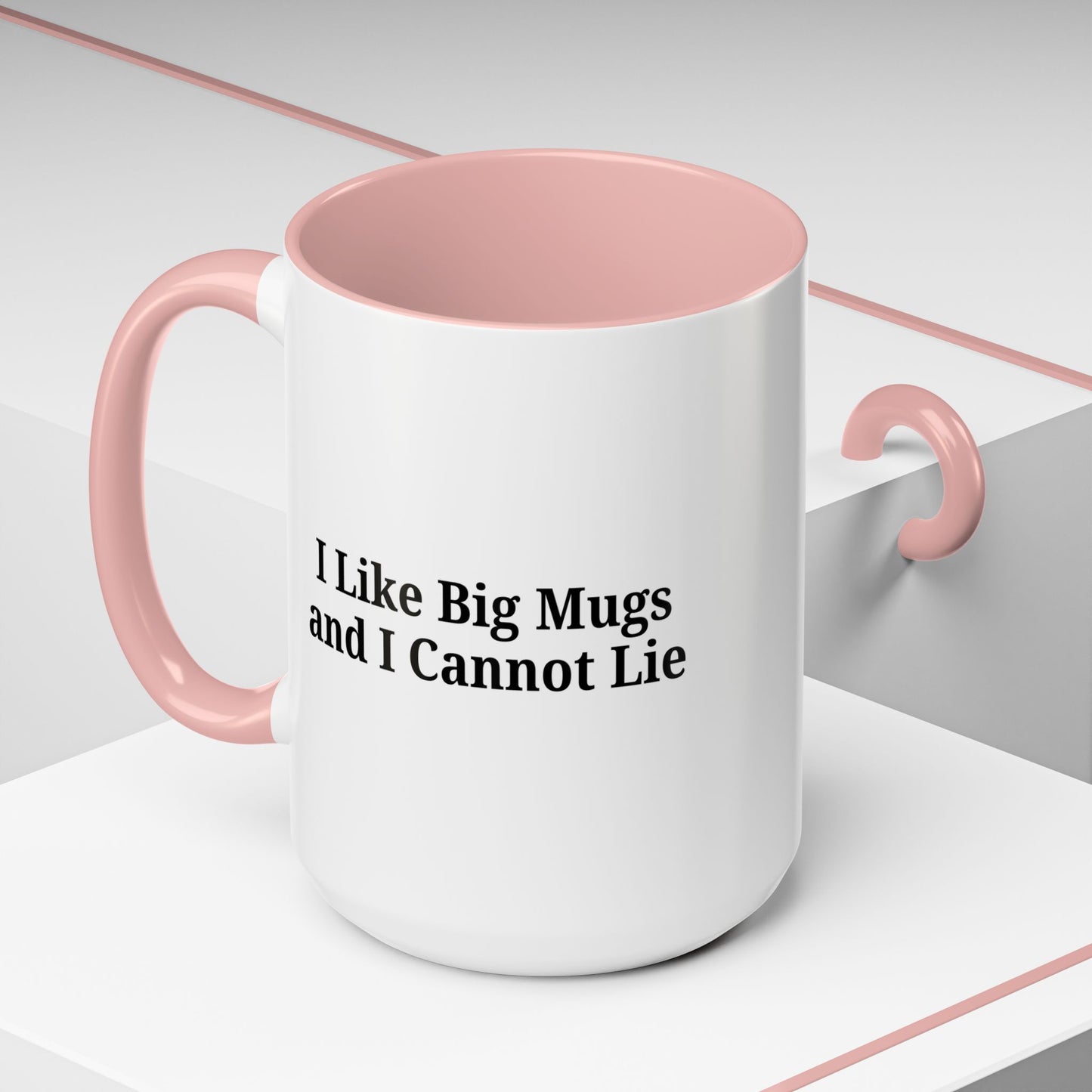 Funny Coffee Mug, I Like Big Mugs and I Cannot Lie, Gift for Coffee Lovers, Humor Mug, Birthday Gift, Office Decor - TRV