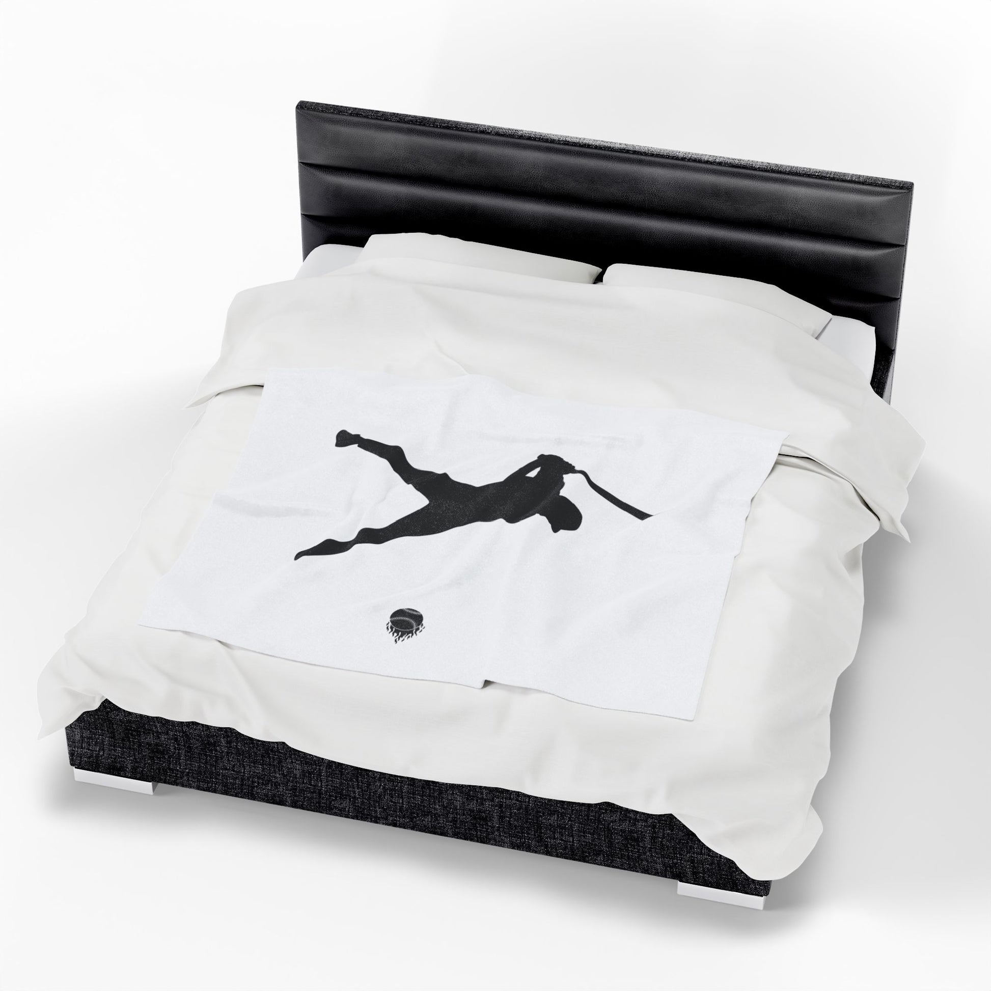 Baseball Player Plush Blanket | Soft Sports Throw, Cozy Gift for Athletes, Home Decor, Game Day Blanket, Perfect for Birthdays - TRV
