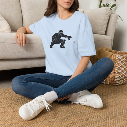 Baseball Catcher Unisex Softstyle T-Shirt, Sports Apparel, Gift for Athletes, Workout Gear, Casual Wear, Special Occasions