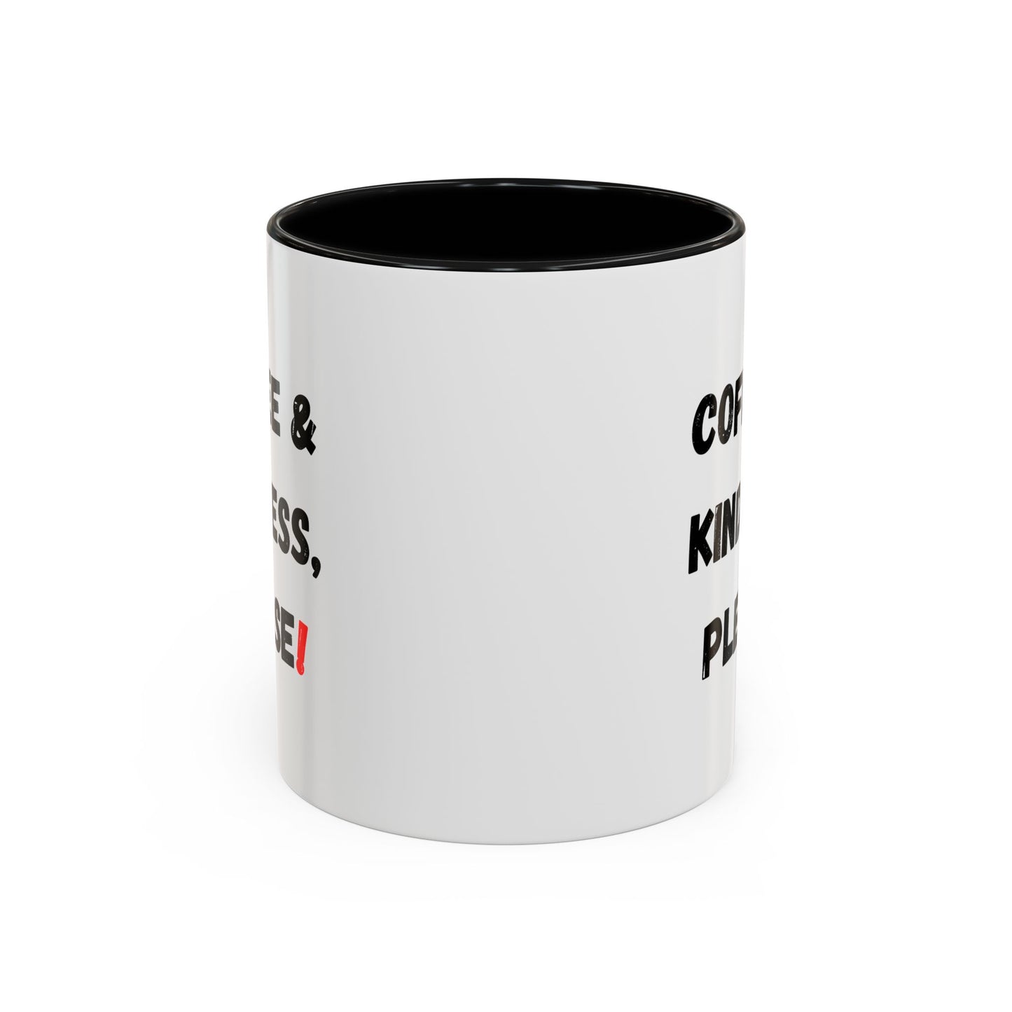 Coffee & Kindness Mug - Inspirational Coffee Cup, Gift for Friends, Office Decor, Encouragement, Morning Motivation