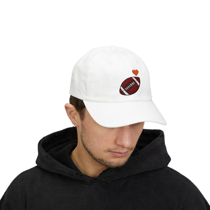 Cute Football Dad Cap, Father's Day Gift, Casual Style Hat, Sports Lover Accessory, Gift for Dad, Outdoor Activities - TRV