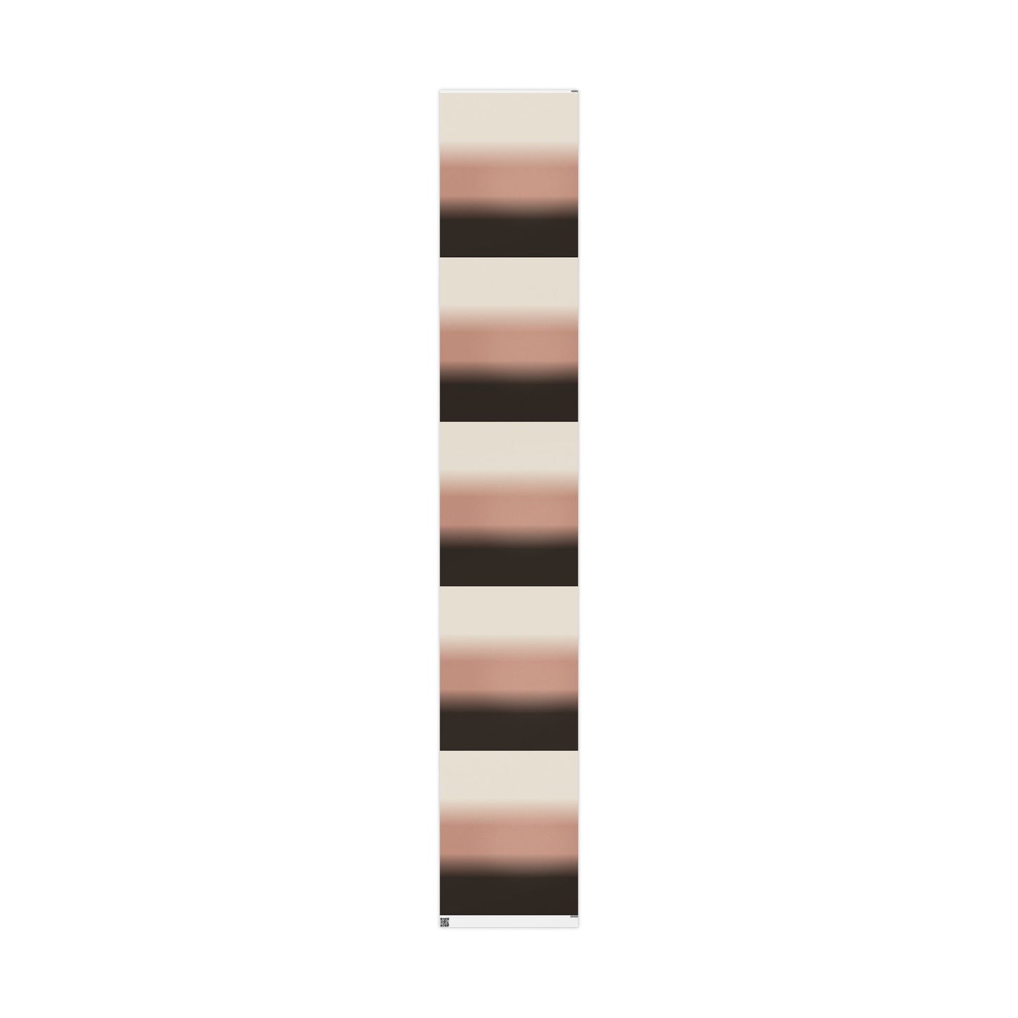 Neutral Ombre Gradient Wrapping Paper Roll — Minimal Beige to Brown Gift Wrap for Weddings, Birthdays & Everyday