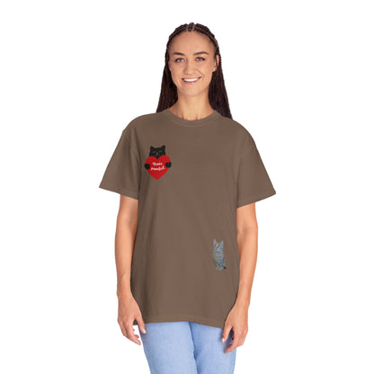 Cat Lover Unisex T-Shirt, Cute Cat Tee, Gift for Cat Owners, Animal Lover Shirt, Birthday Gift, Casual Comfort Tee, Pet Theme - TRV