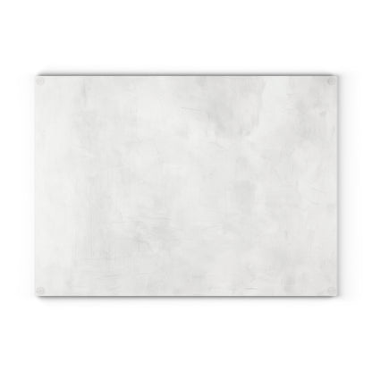 Gray Marble Glass Cutting Board — Modern Kitchen Counter Protector