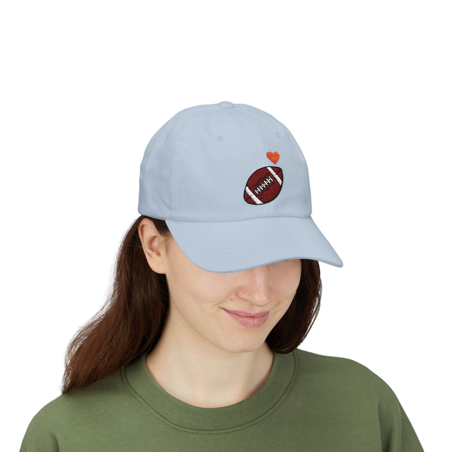 Cute Football Dad Cap, Father's Day Gift, Casual Style Hat, Sports Lover Accessory, Gift for Dad, Outdoor Activities - TRV